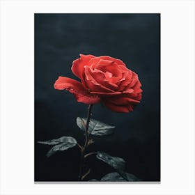 Red Rose 5 Canvas Print