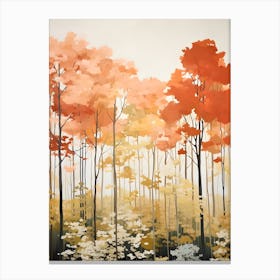 Modern Forest 5 Canvas Print