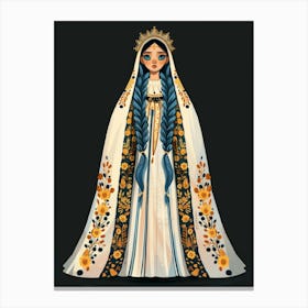 Virgin Mary Canvas Print