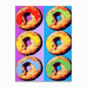 Donuts Pop Art 2 Canvas Print