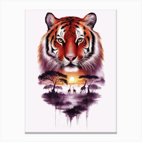 Tiger 6 Canvas Print