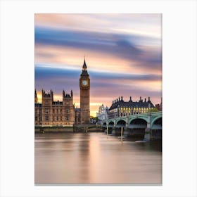 Big Ben At Sunset 1 Canvas Print