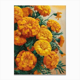 Marigolds Canvas Print