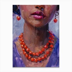 African Woman 10 Canvas Print