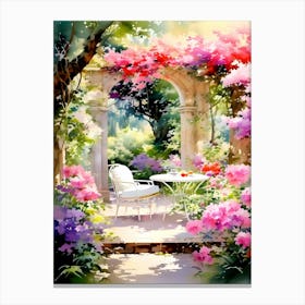 Garden In Bloom Canvas Print