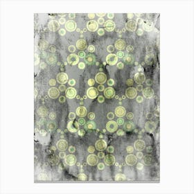 Grungy Circles Canvas Print