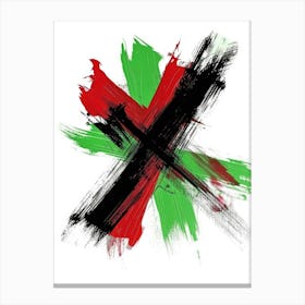 Cross Of Algeria Canvas Print