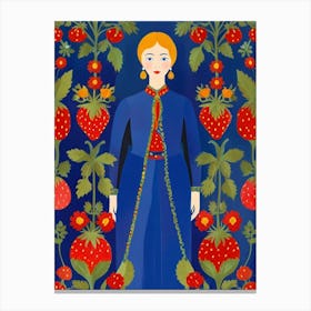 Strawberry Girl 2 Canvas Print