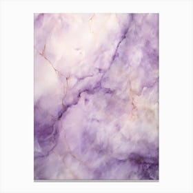 Purple Marble 3 Canvas Print