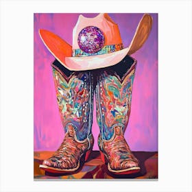 Cowboy Boots 8 Canvas Print