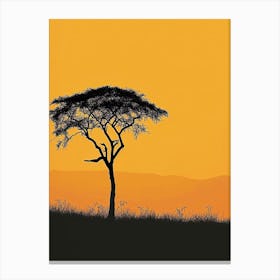 Acacia Tree, Africa 1 Canvas Print