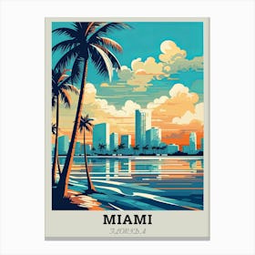 Miami Cityscape Canvas Print