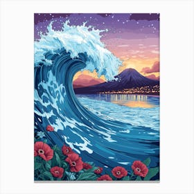 Hawaiian Wave Leinwandbild