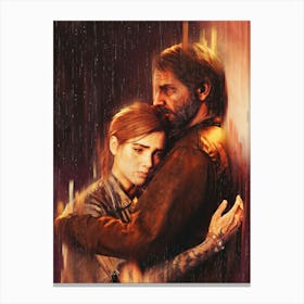 The Love Of Ellie And Joel Canvas Print