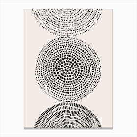 Circles I Canvas Print