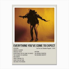 Everything You Ve Come To Expect By The Last Shadow Puppets 1 Canvas Print