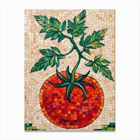 Tomato Mosaic Canvas Print