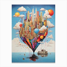 Heart Of The City Canvas Print