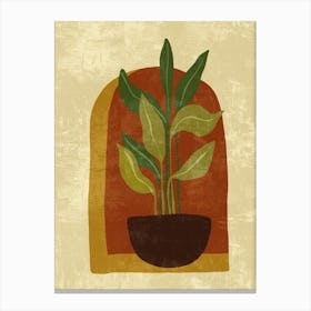 Potted Plant Canvas Print