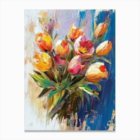 Bouquet Of Tulips Canvas Print