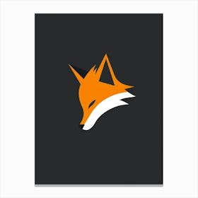 Fox Logo Canvas Print