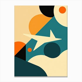 Abstract Airplane Canvas Print