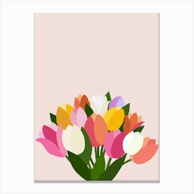 Fresh Tulips | 05 Canvas Print