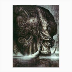 Giger unique Canvas Print