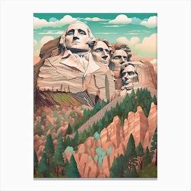 Mount Rushmore South Dakota Canvas Print
