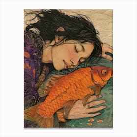 Goldfish 8 Canvas Print