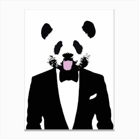 Panda Suit Canvas Print