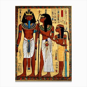 Egyptian Gods 2 Canvas Print