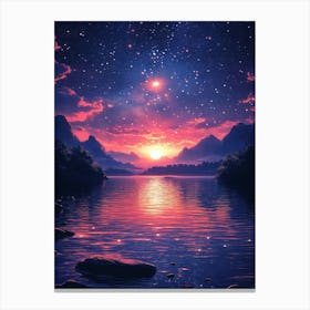 Night Sky 18 Canvas Print