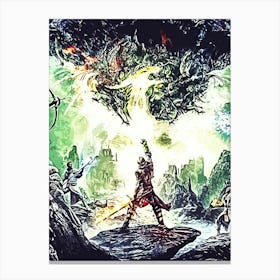 Dragon Age: Inquisition Canvas Print