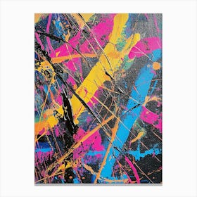 Splatter Painting 6 Canvas Print