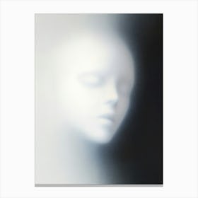 White Face Canvas Print