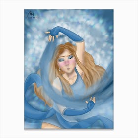 Waterbending dream Canvas Print