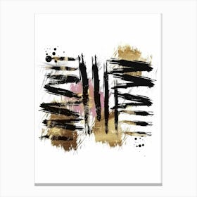 Live Brushstrokes Canvas Print