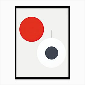 Minimal Abstract Shapes 9 Canvas Print