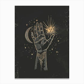 Tarot Card 3 Canvas Print