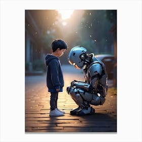 break up with Ai Canvas Print