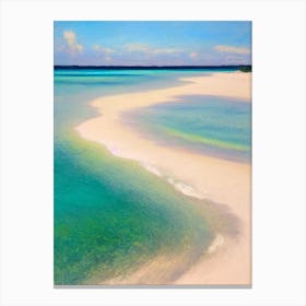 Bantayan Island Beach Philippines Monet Style Canvas Print
