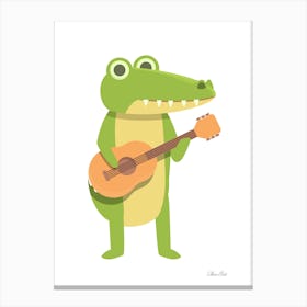 Prints, posters, nursery, children's rooms. Fun, musical, hunting, sports, and guitar animals add fun and decorate the place.6 Canvas Print