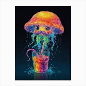 Jellyfish Canvas Print 4 Canvas Print