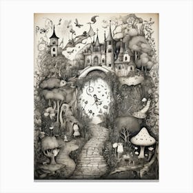 Fairytale Forest 7 Canvas Print