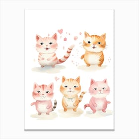 Cute Kittens Canvas Print