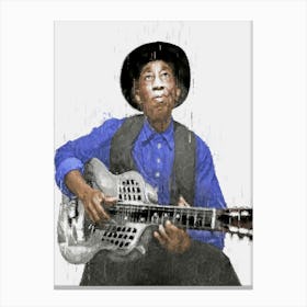 Mississippi John Hurt Canvas Print