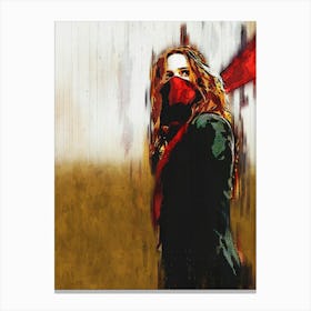 Hester Shaw Mortal Engines Canvas Print