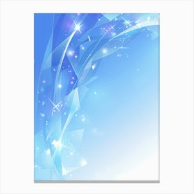 Abstract Blue Background 1 Canvas Print