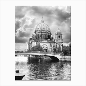 Berlin Cathedral on a moody day Canvas Print